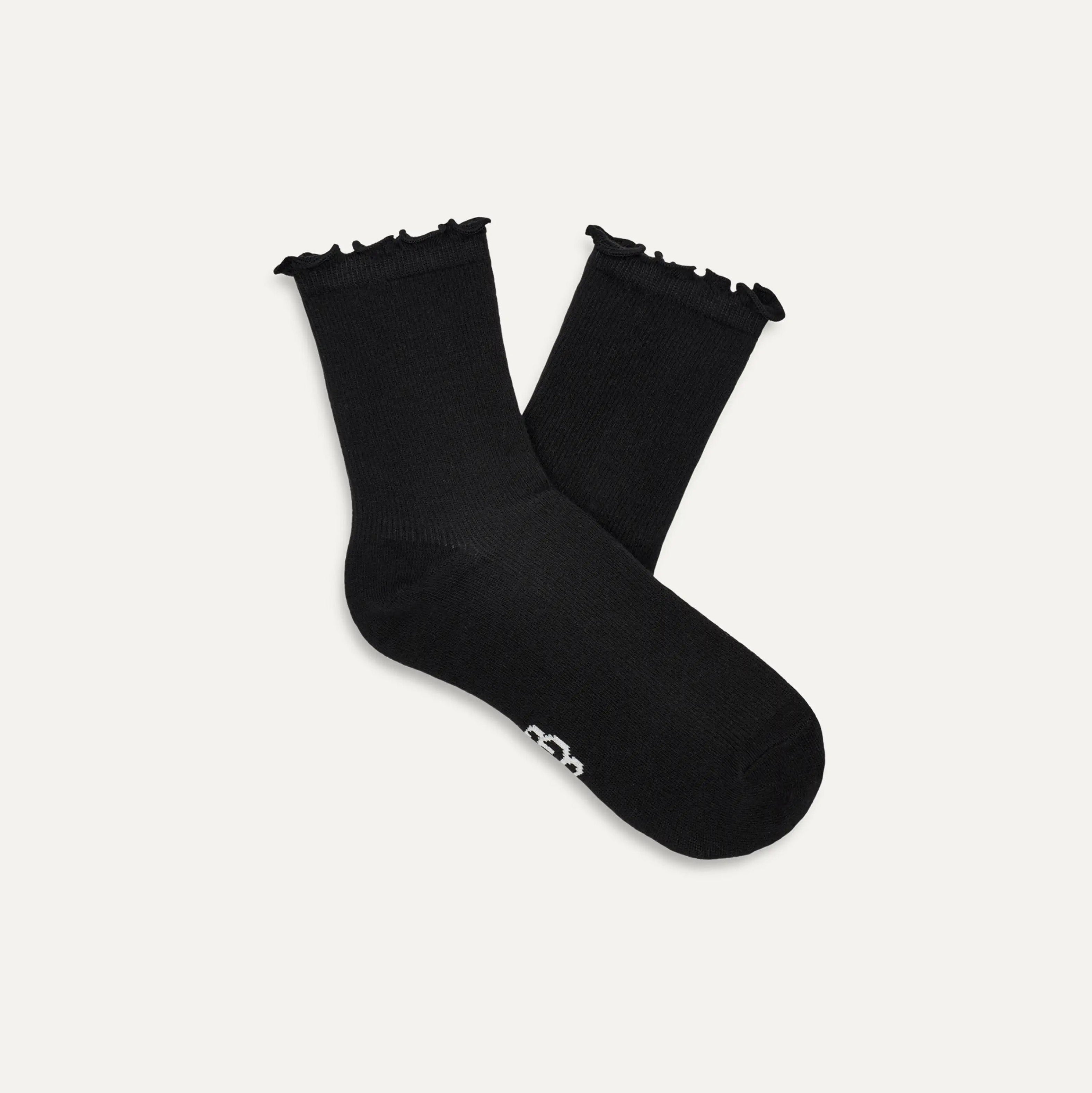 W KARSYN LETTUCE EDGE SOCK