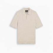 Sweater Polo Short Sleeve, Grit