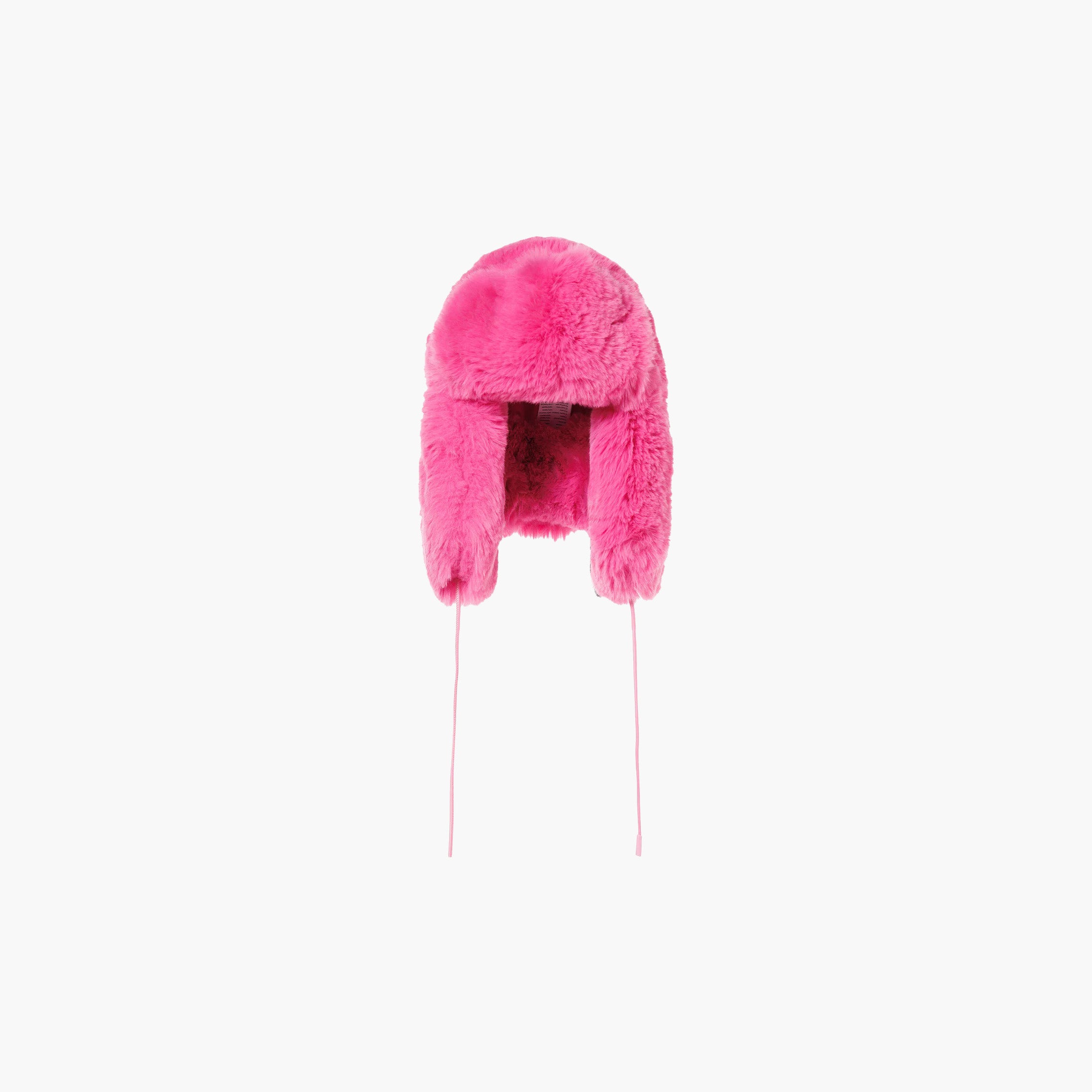 The Goldbergh Cher Fluffy Aviator Hat in Passion Pink is a cozy winter accessory featuring soft, fluffy material and stylish strings.