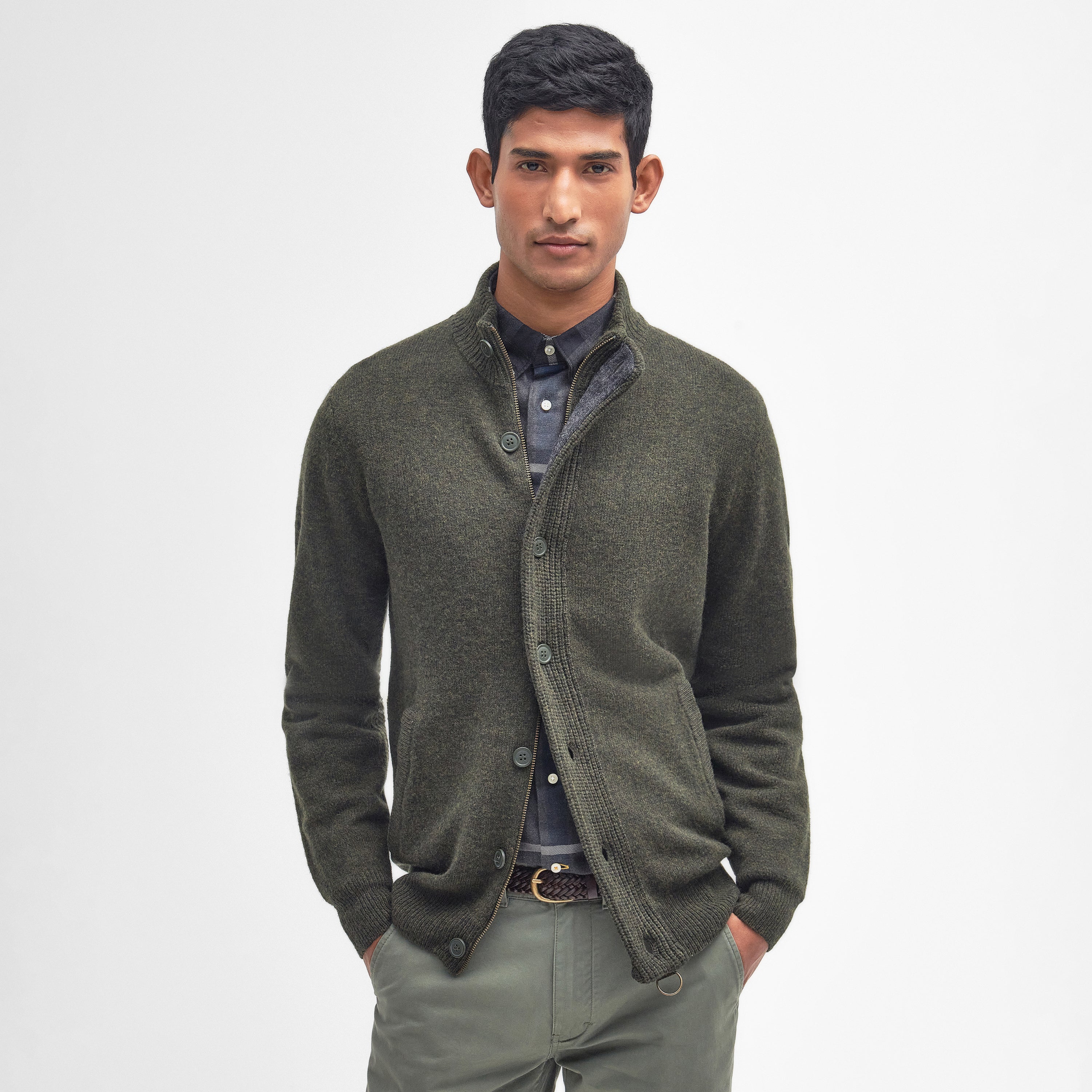 Essential Patch Zip- Seaweed