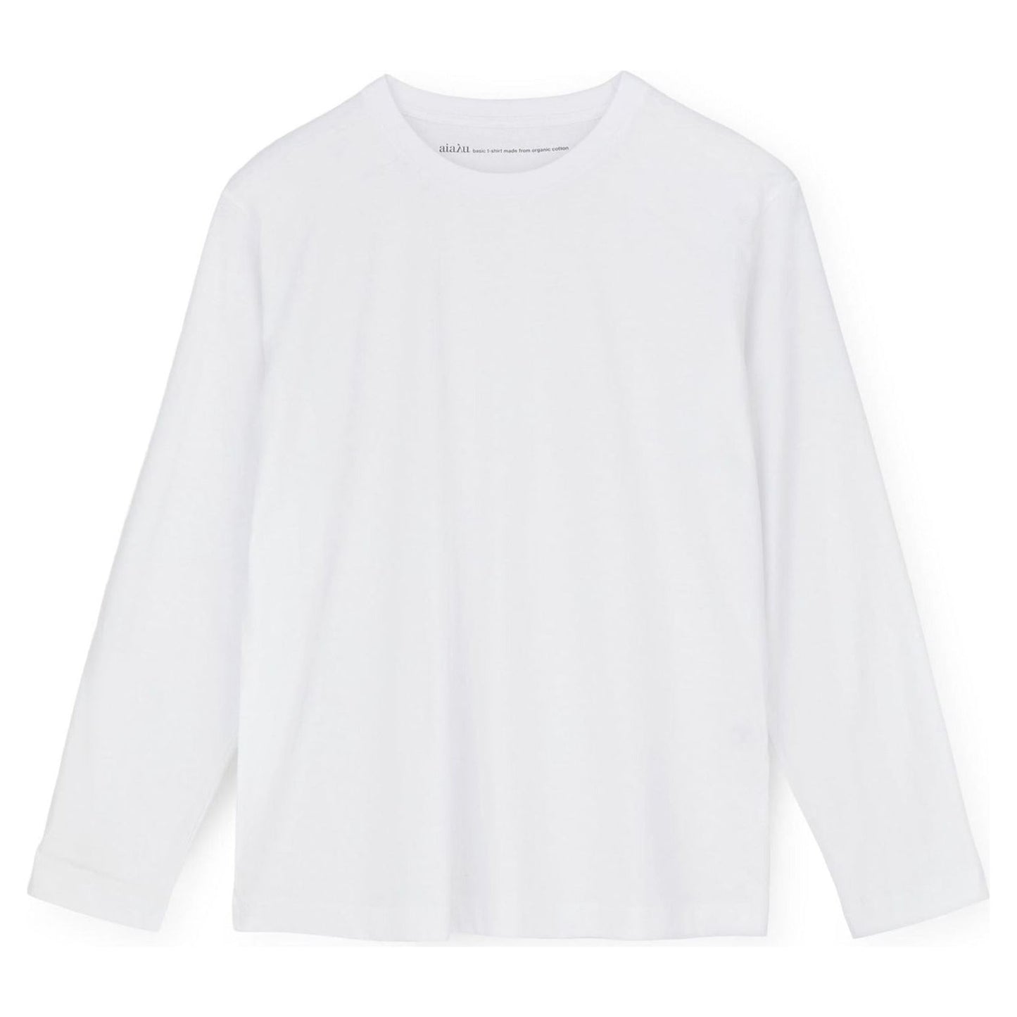 Aiayu W L/S Tshirt LS Two Pack, White & Undyed