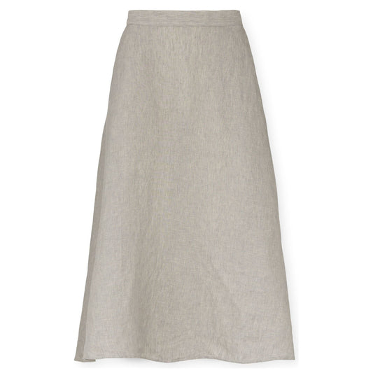 Aiayu W Skirt Bea Skirt Linen, Grey