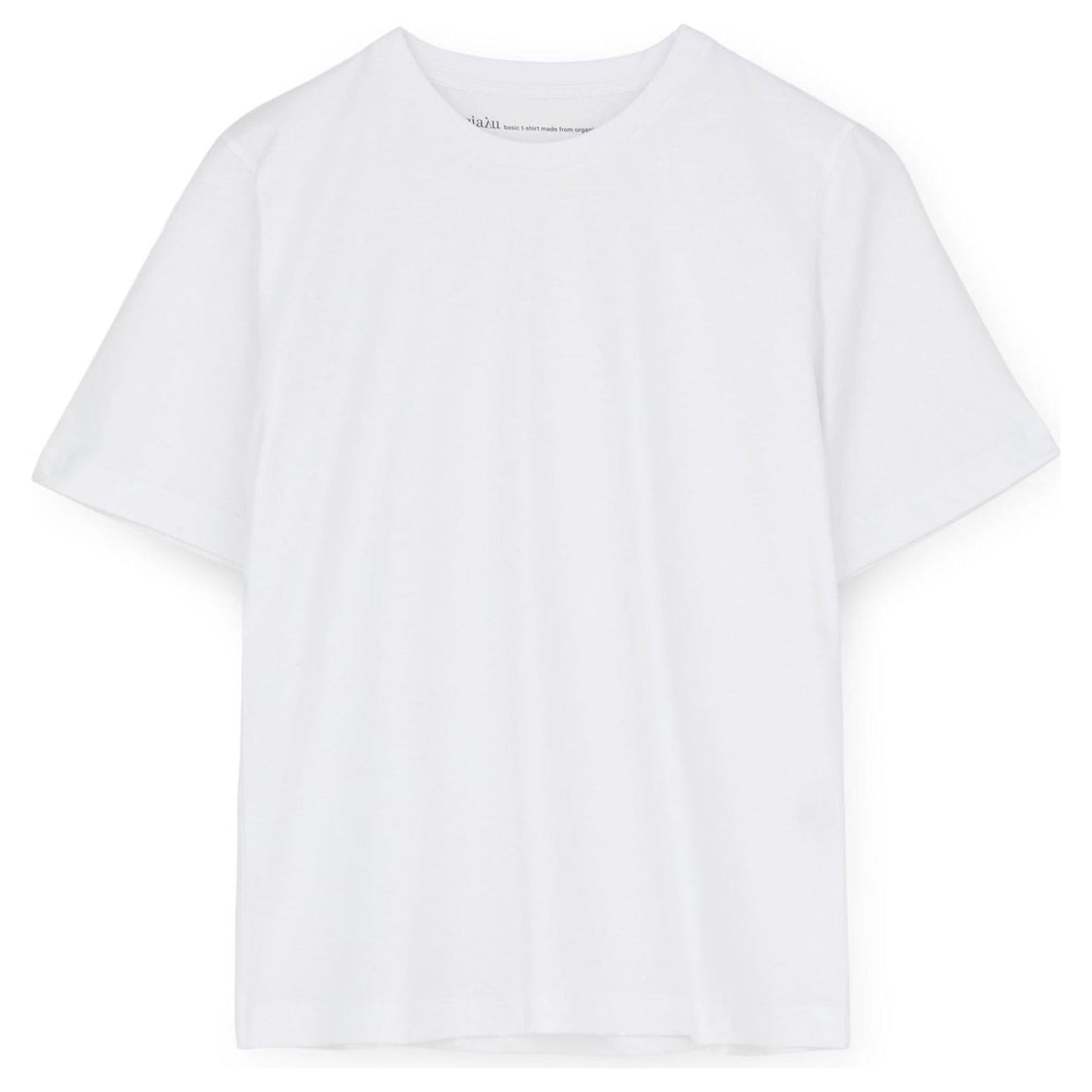 Aiayu W T Shirt SS Two Pack, White & Undyed