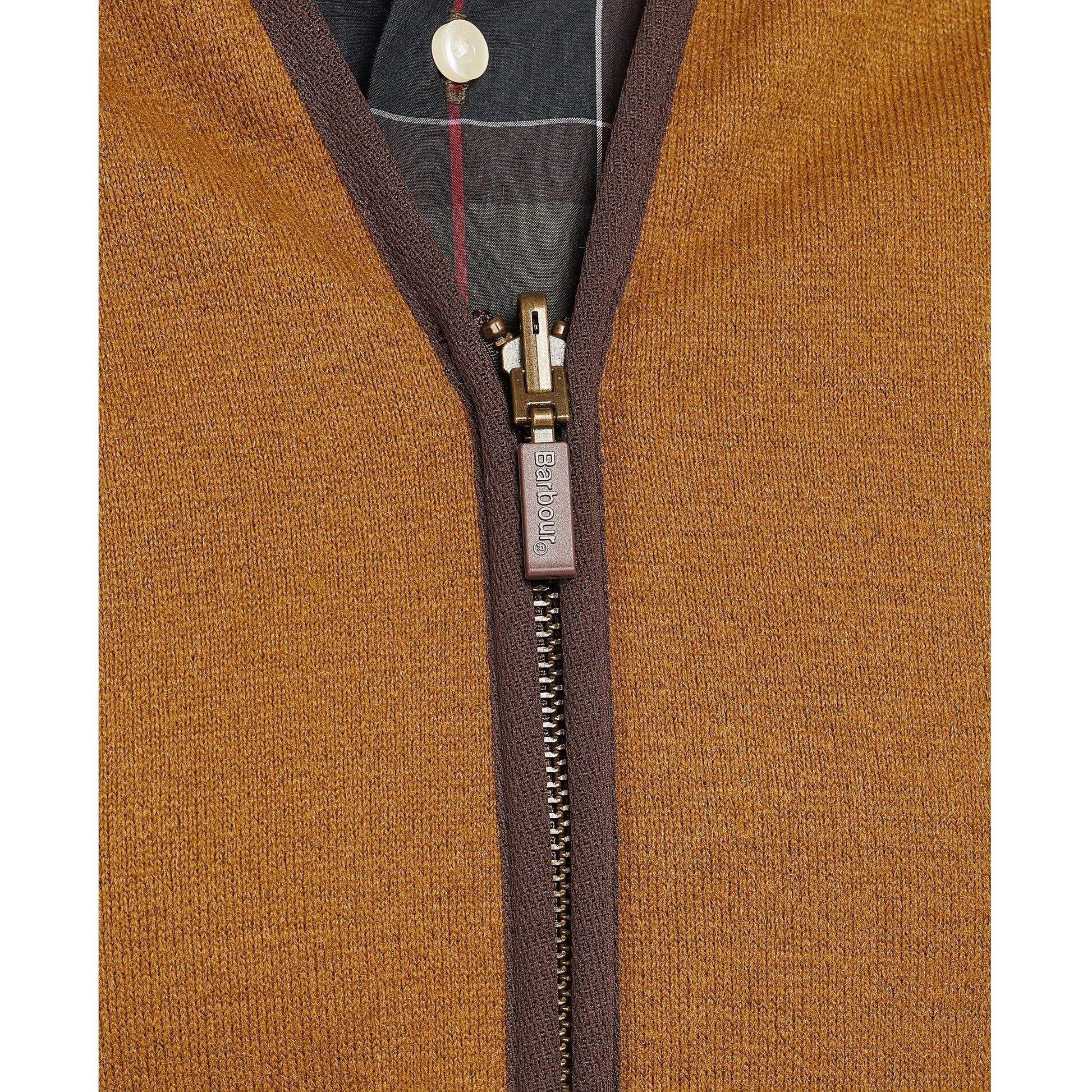 Barbour fw23 M Liner Vest Warm Pile Waistcoast Zip-In Liner, Light Brown