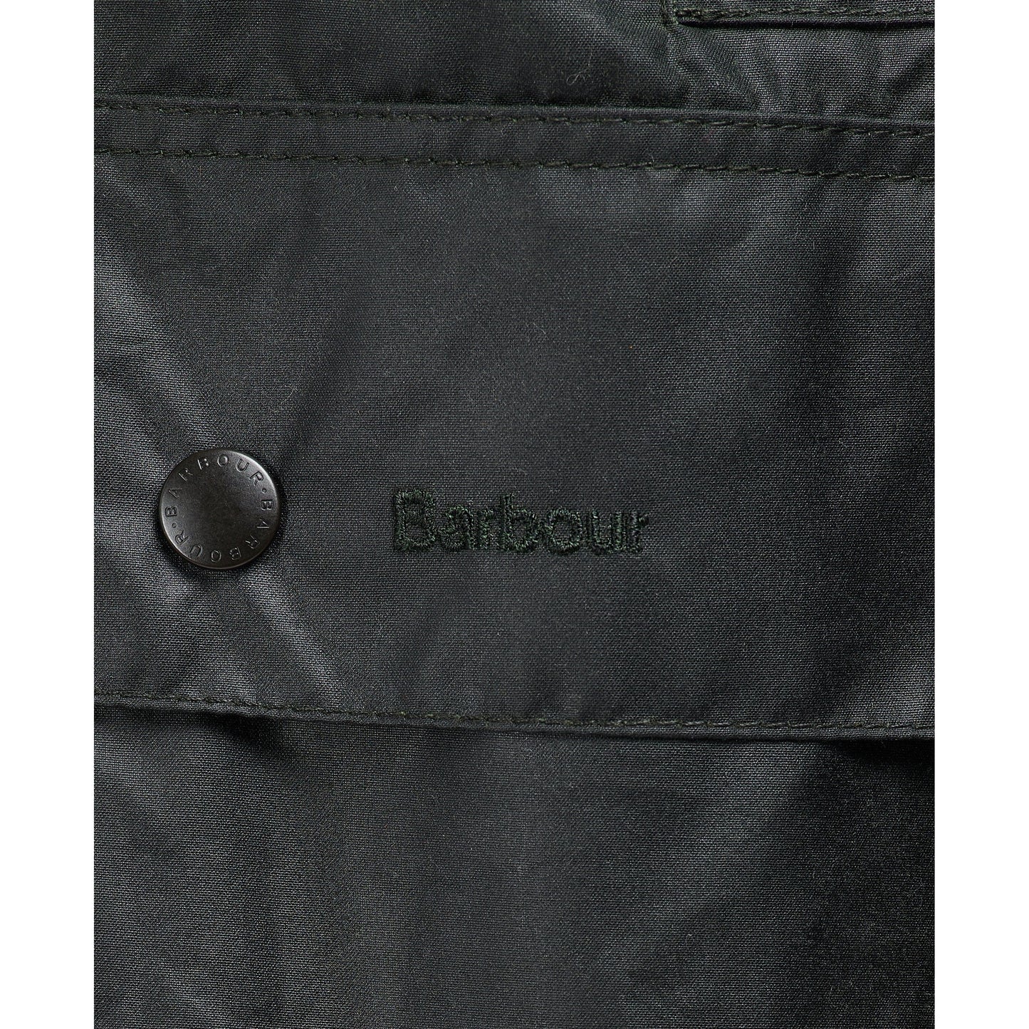 Barbour fw23 M Rain Jacket M Border Wax Jacket, Sage/Dark Green