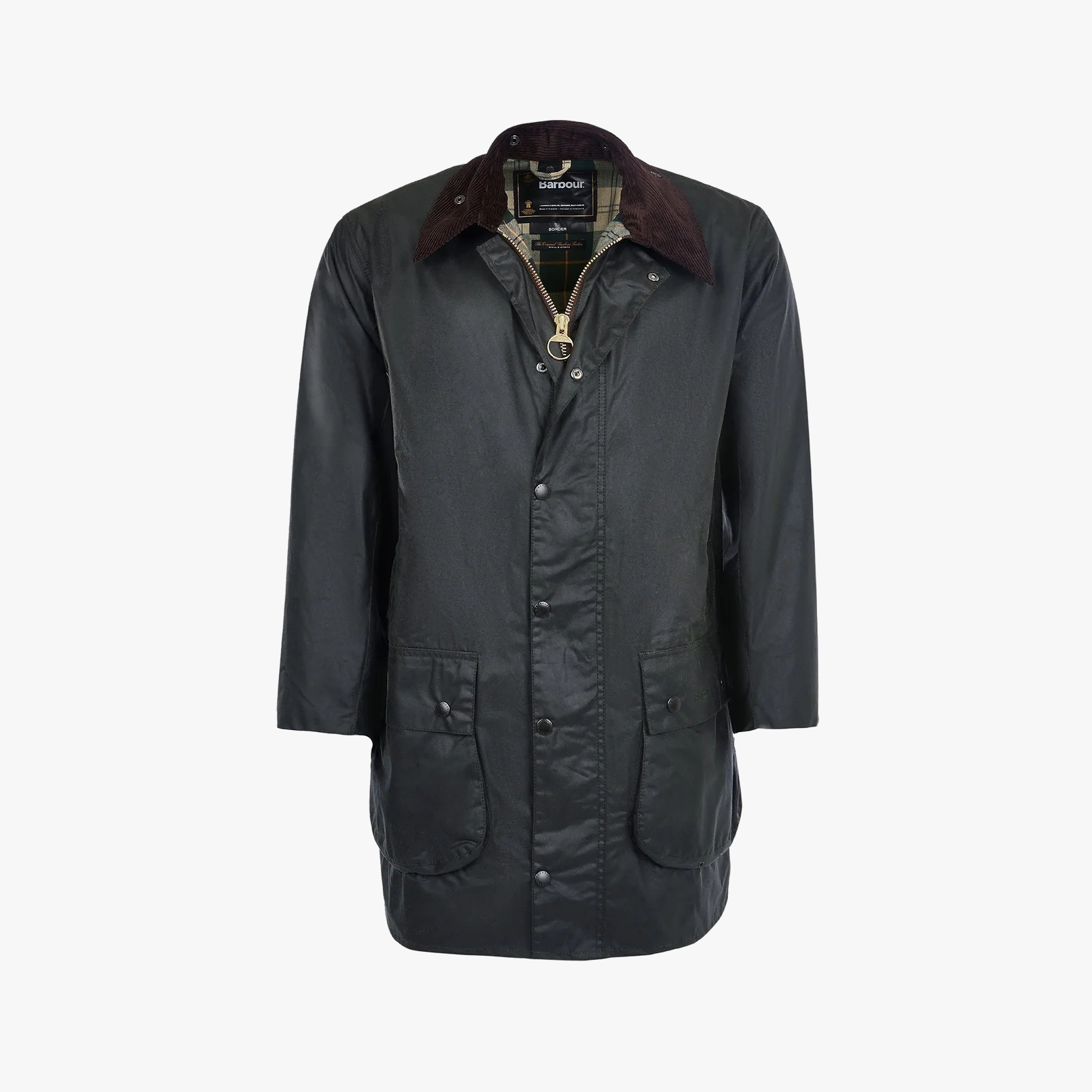 Men's Border Wax Jacket, Sage/Dark Green – Westerlind