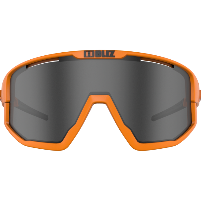 BLIZ U Eyewear Fusion, Neon Orange Frame, Smoke Lens