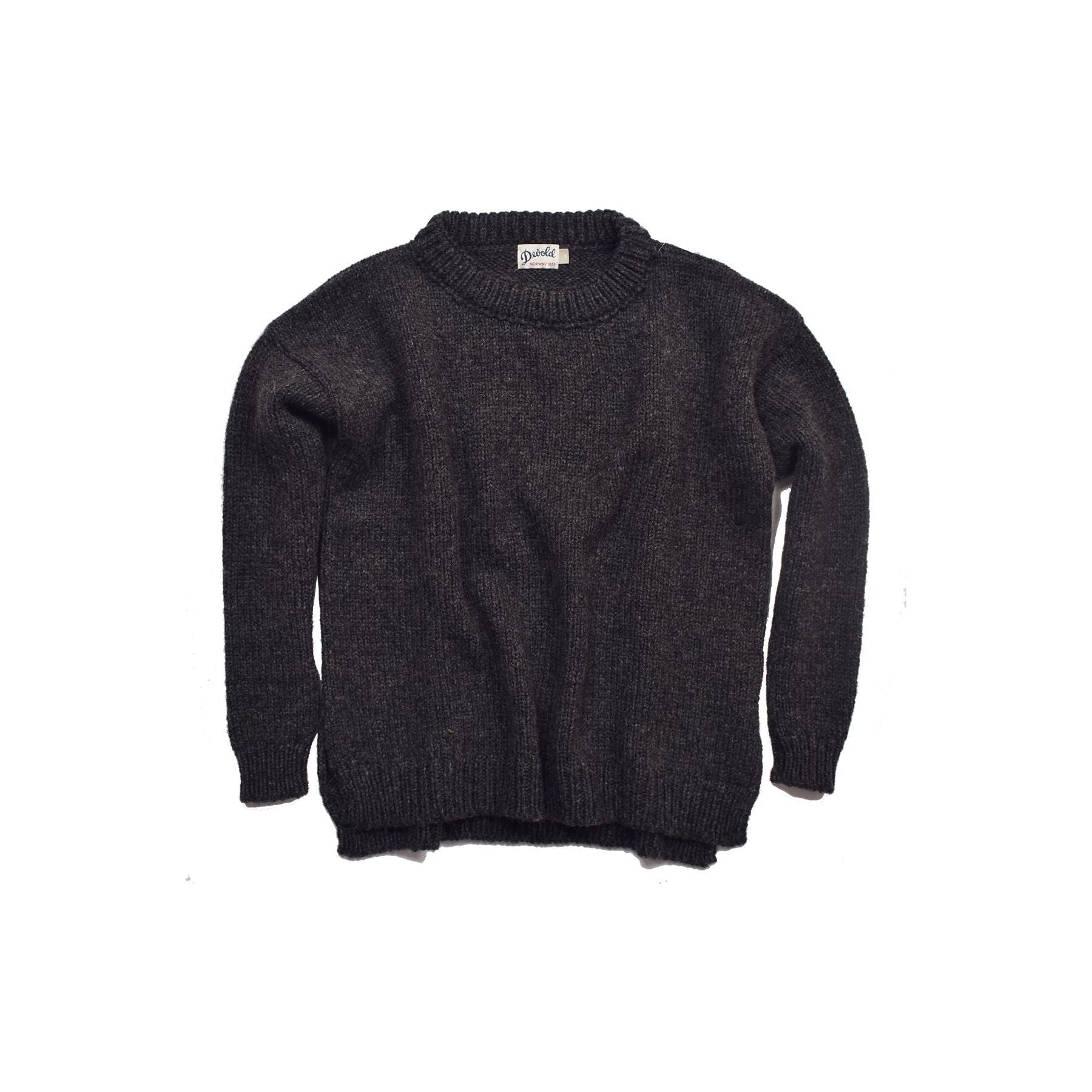 Devold W Sweaters X-Small W Nansen Split Seam Sweater, Anthracite
