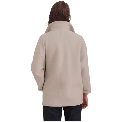 Harris Wharf W Jackets W Dropped Shoulder Double Breasted Jacket, Cream