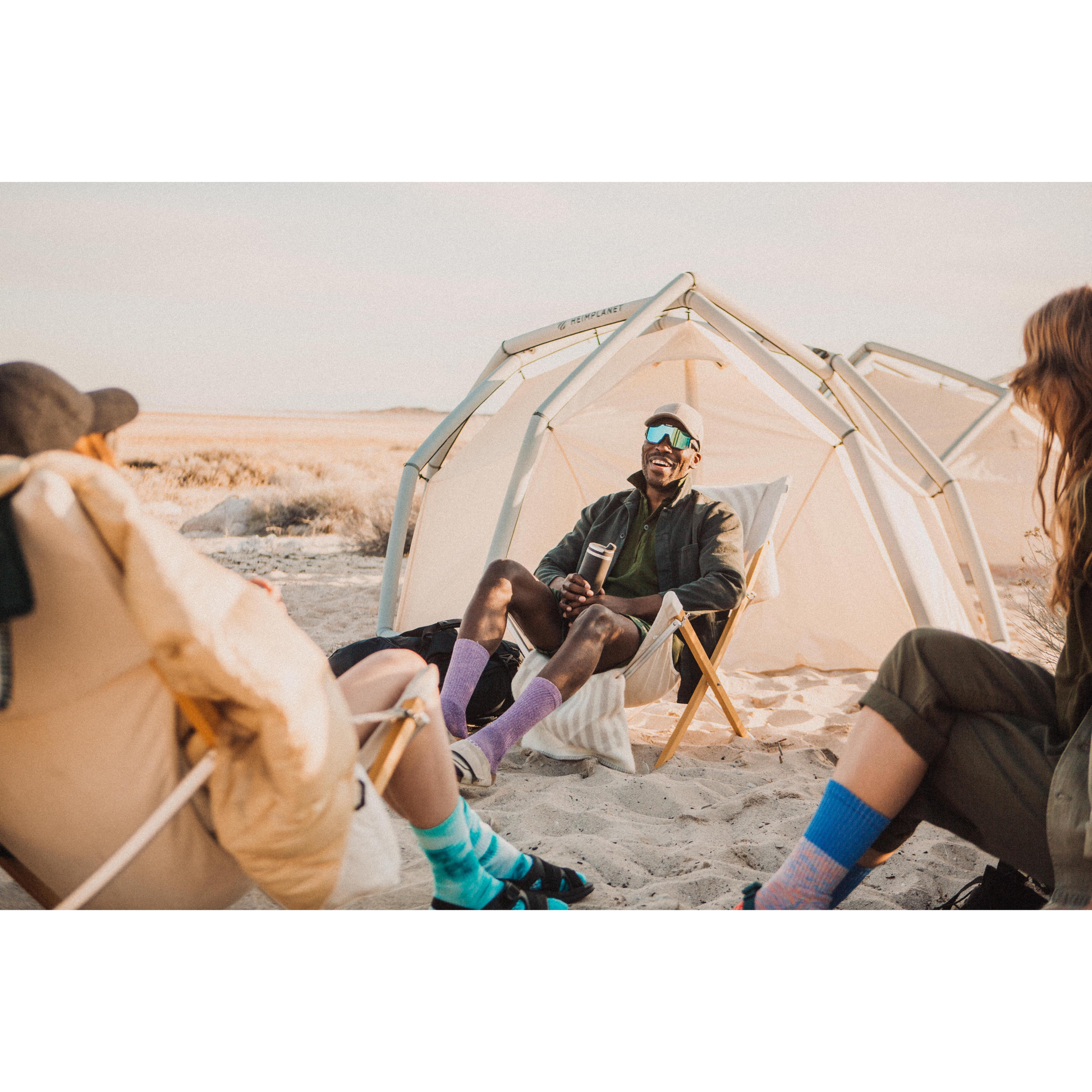 HEIMPLANET Tent Backdoor 3 Season Tent , Sand