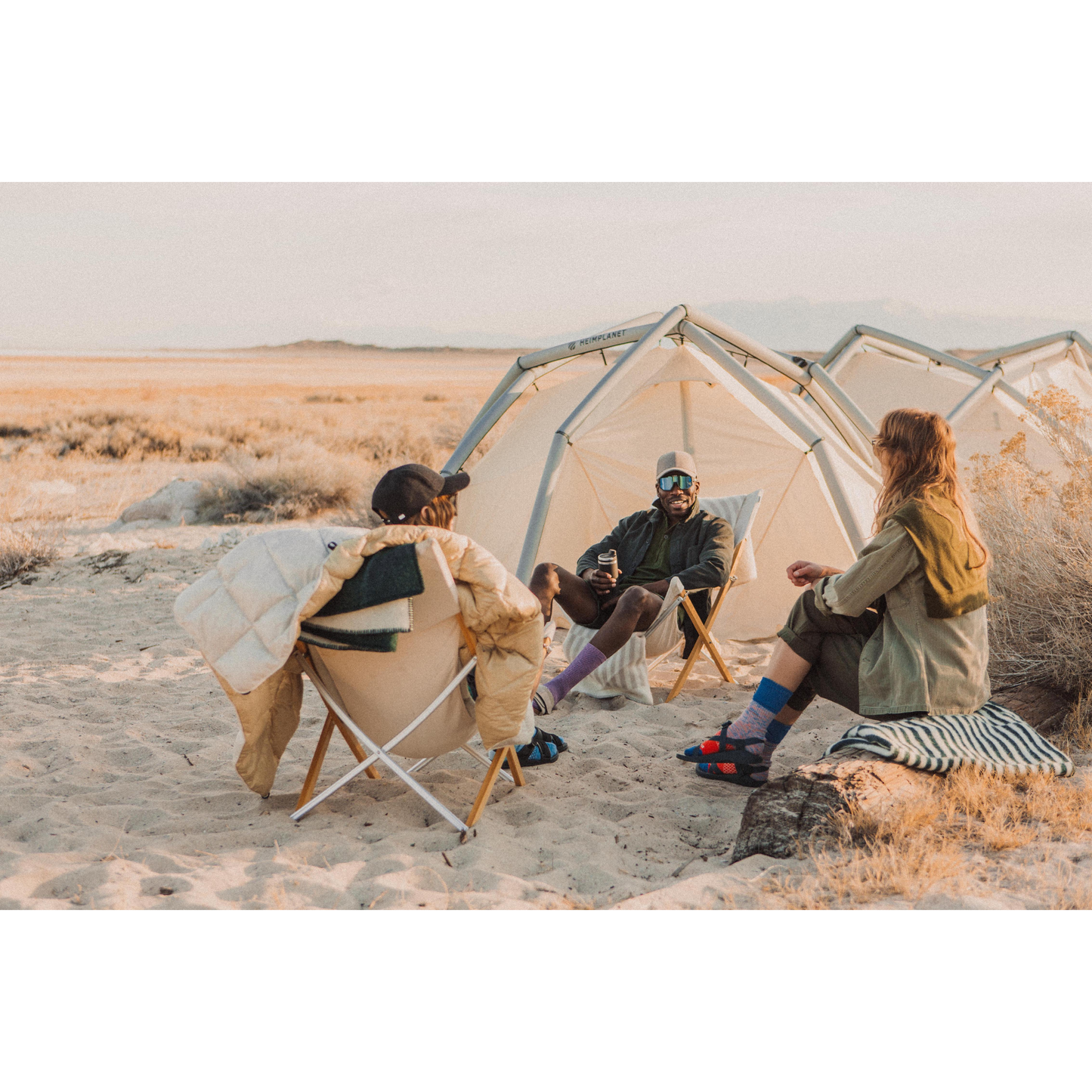 HEIMPLANET Tent Backdoor 3 Season Tent , Sand