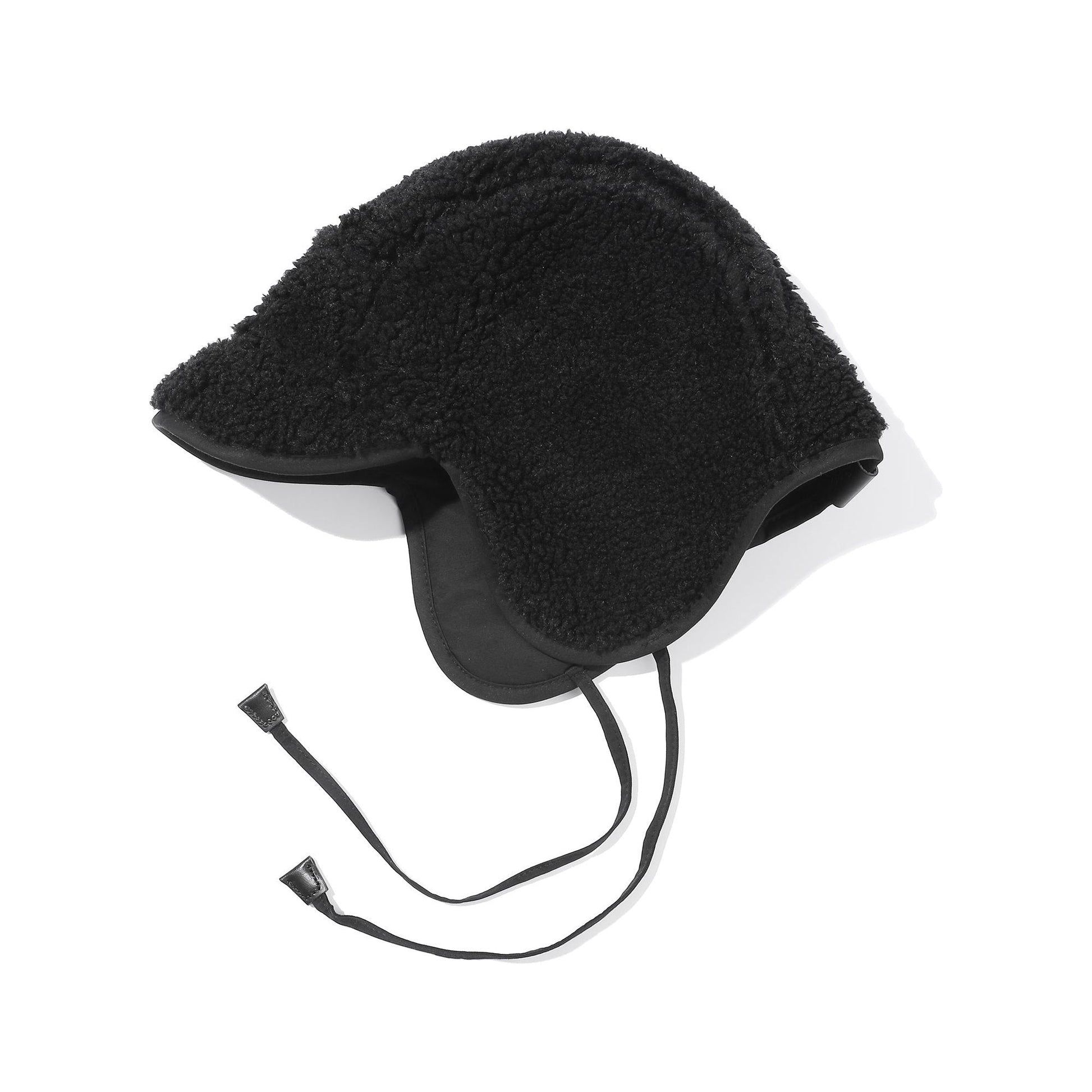 Kappy fw23 U Hat Reversible Trooper Hat, Black