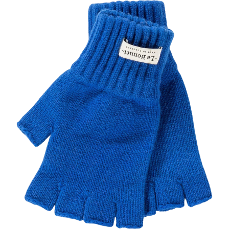 Le Bonnet Gloves Fingerless Gloves, Royal Azur