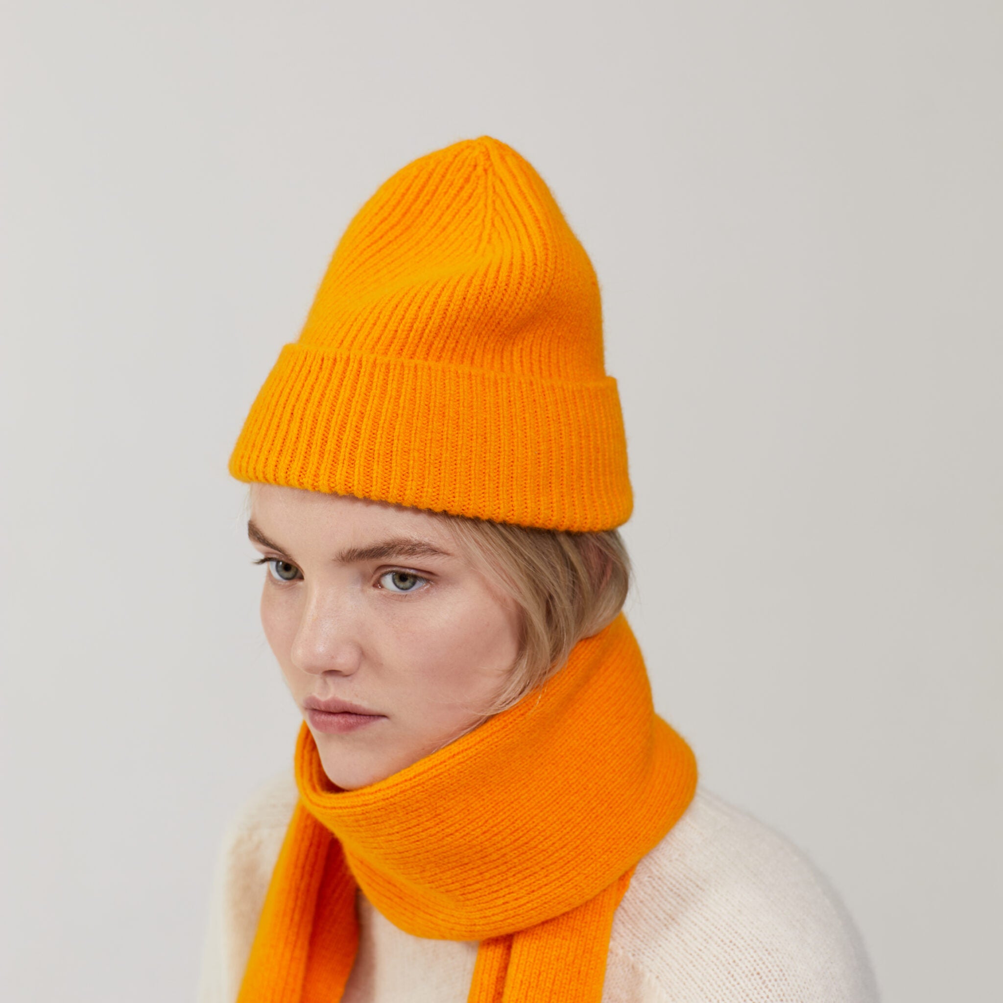Scarf, Orange Peel