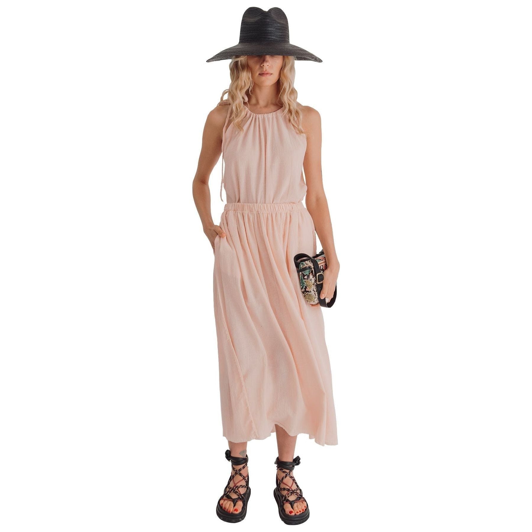 Sile Long Skirt, Blush – Westerlind