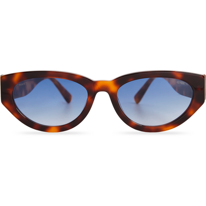 Messyweekend Sunglasses Audrey, Tortoise/Blue Gradient