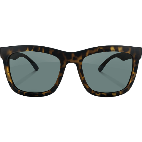 Messyweekend Sunglasses Brooklyn, Tortoise/Green