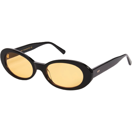 Messyweekend Sunglasses Kurt, Black/Yellow