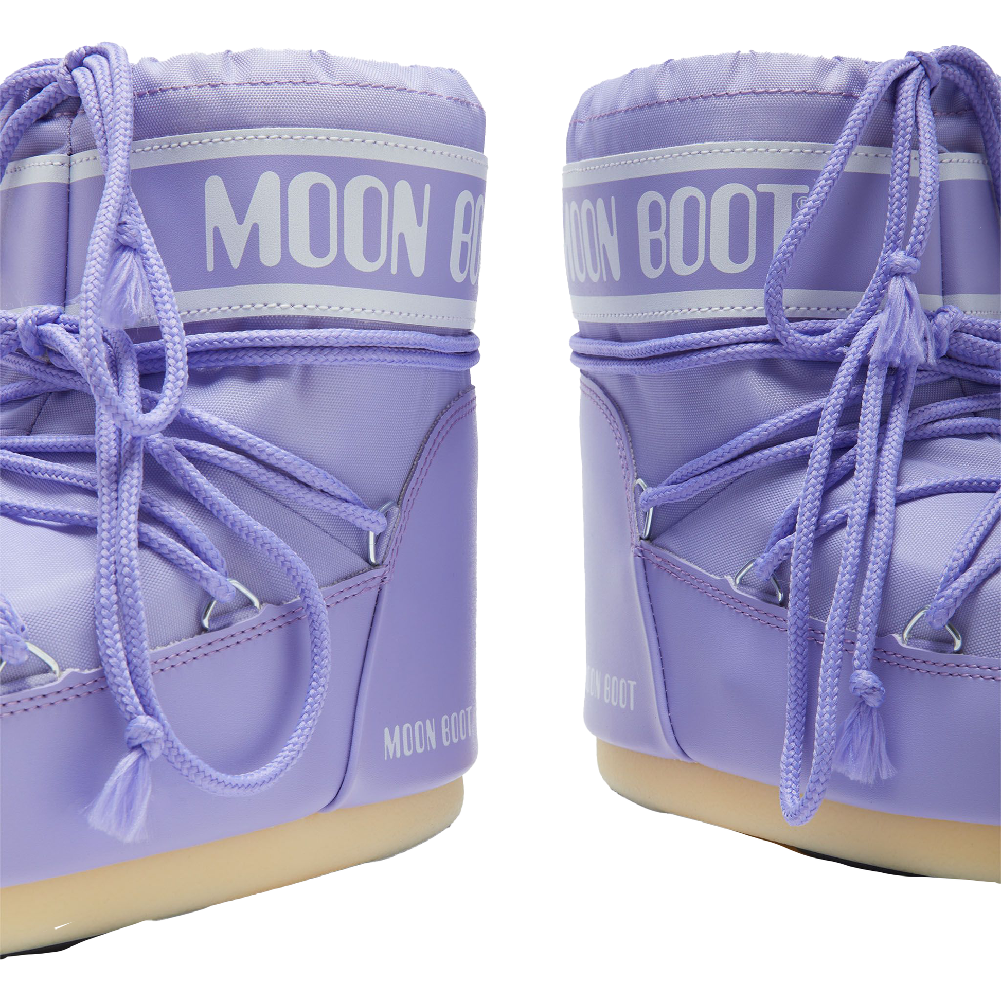 Moon Boot Consignment W Snow Boots Icon Low Nylon, Lilac