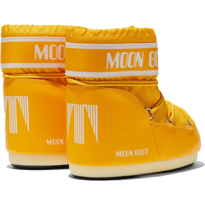 Moon Boot Consignment W Snow Boots Icon Low Nylon, Yellow