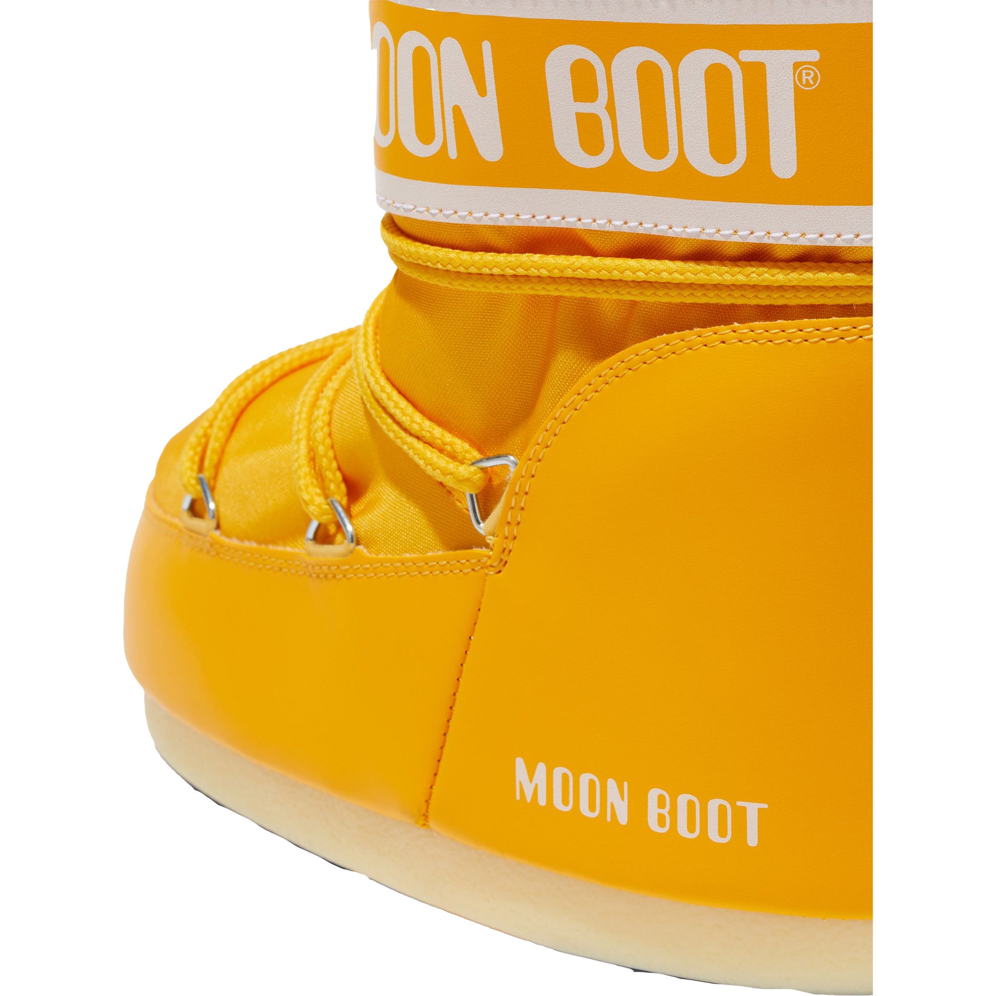 Moon Boot Consignment W Snow Boots Icon Low Nylon, Yellow