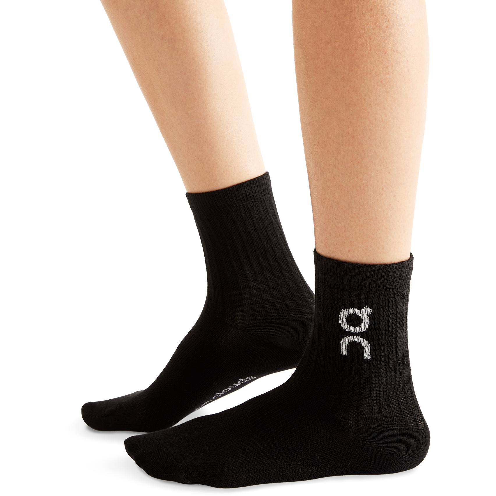 On Running fw23 W Socks W Logo Sock, Black