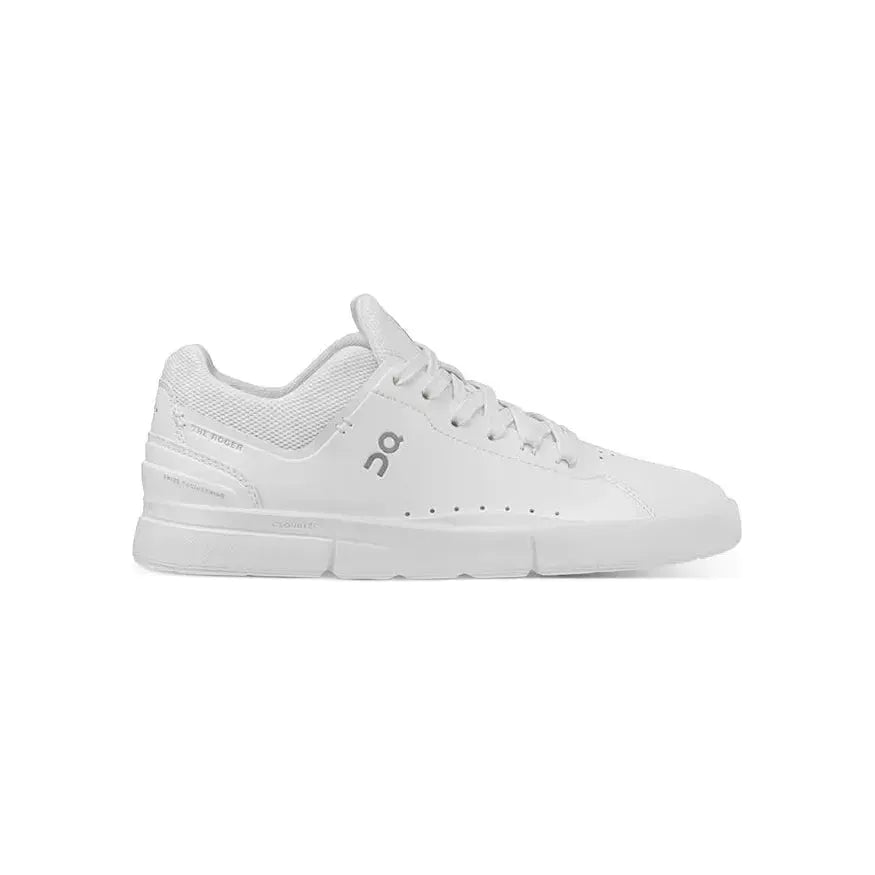 On Running M Sneakers W The Roger Advantage, All White