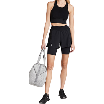 On Running W Active Shorts W Active Shorts, Black