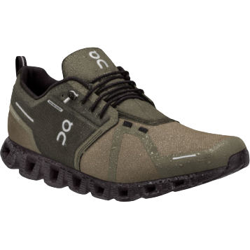 On Running W Sneakers W Cloud 5 Waterproof, Olive/Black