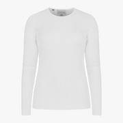 Light Rib Long Sleeve, White