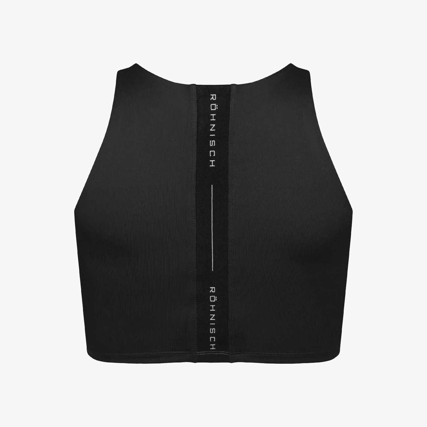 Kay Premium Cropped Top, Black