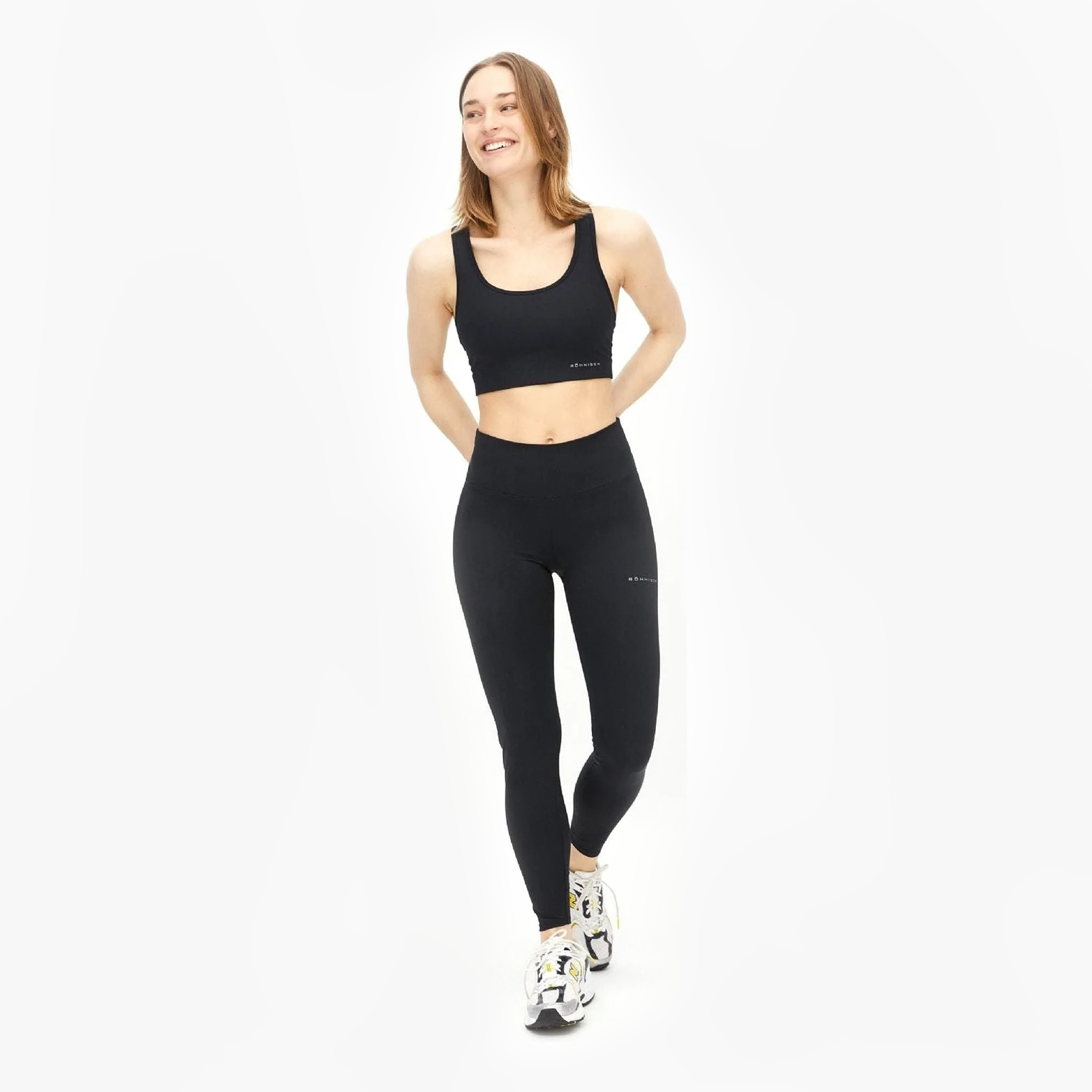 Shape High Waist Tights, Black