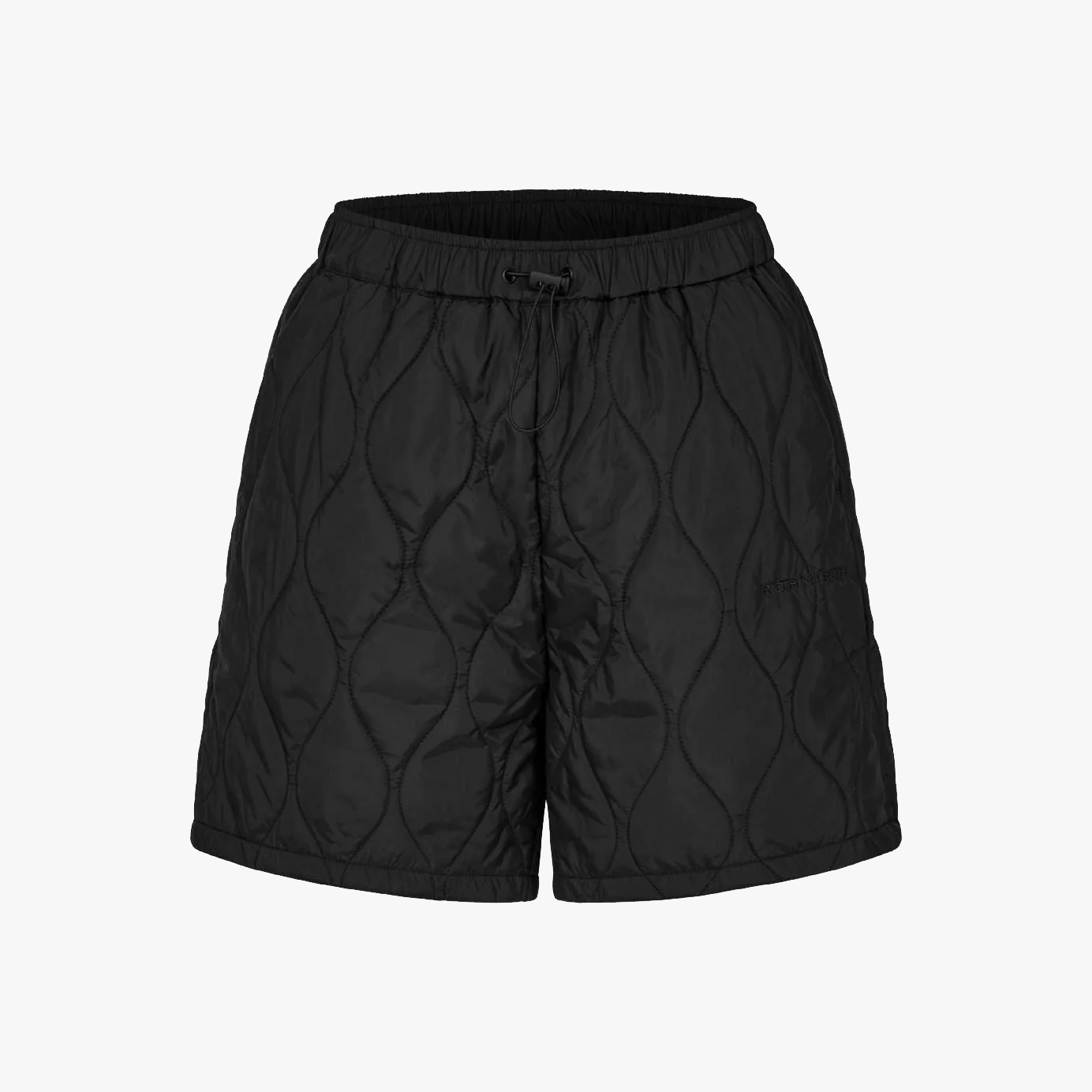 Quilted Shorts, Black