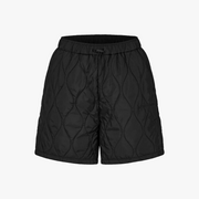 Quilted Shorts, Black