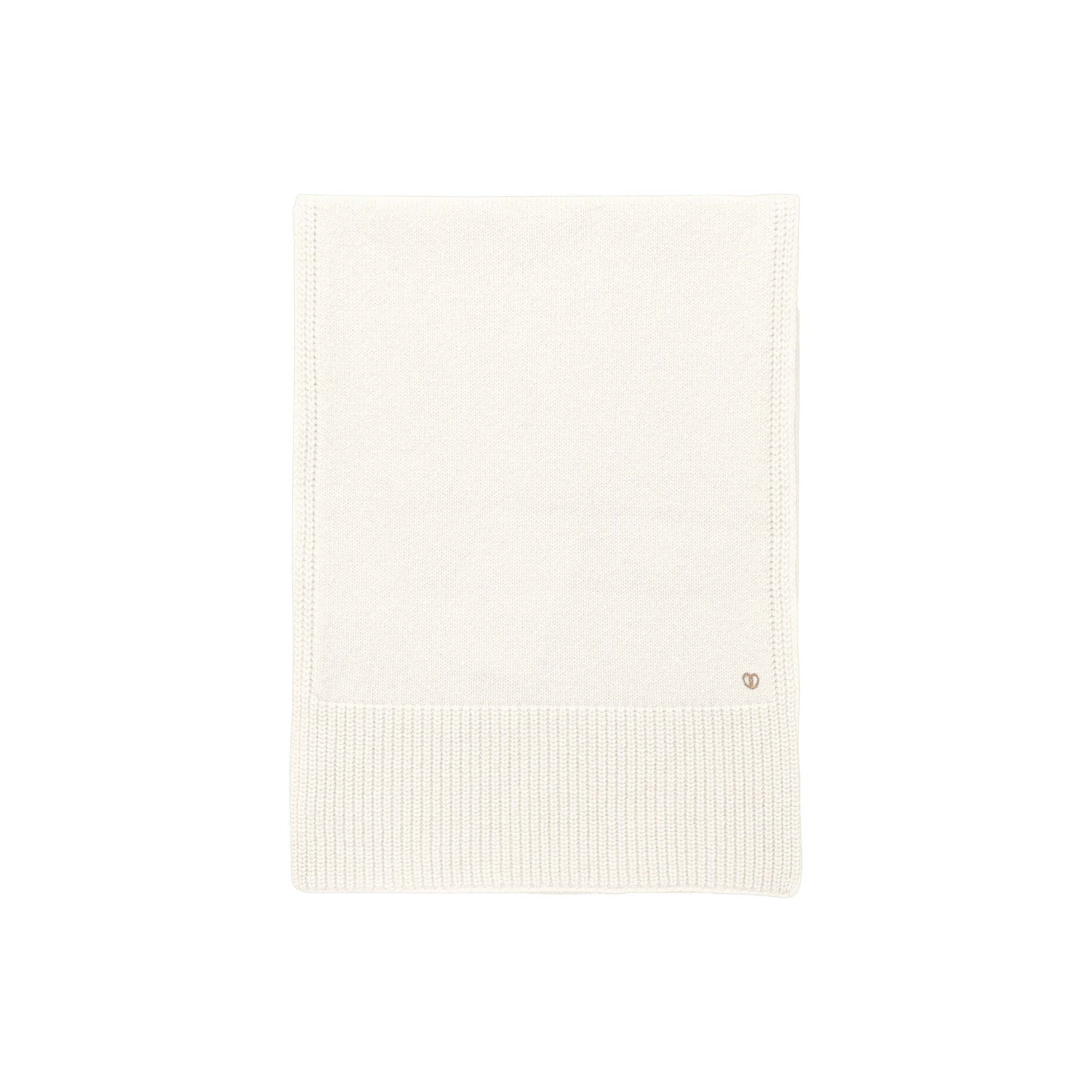 Seven Gauge fw23 Scarf Wool Scarf, Panna