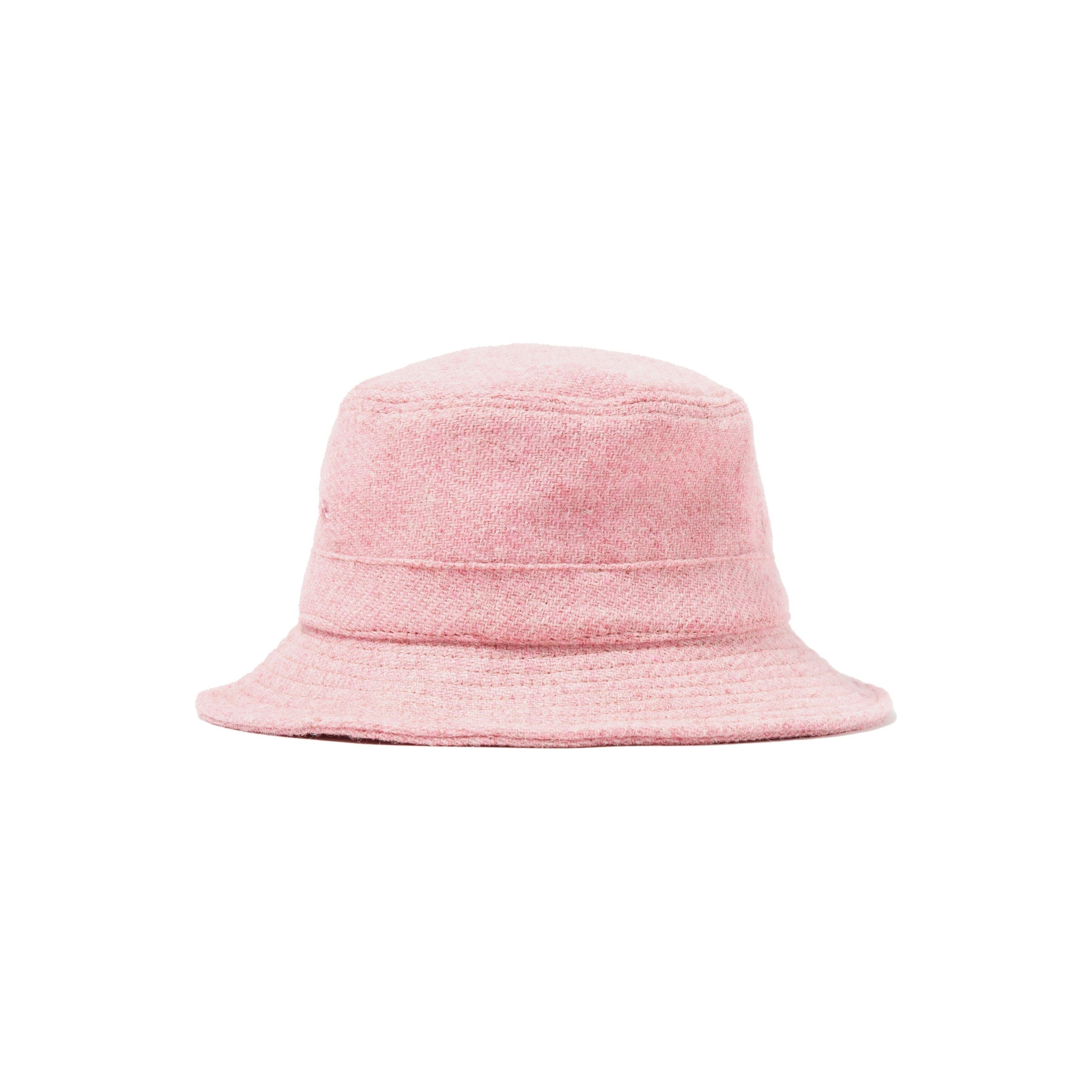 Harris Tweed Bucket Hat, Pink – Westerlind display picture 3