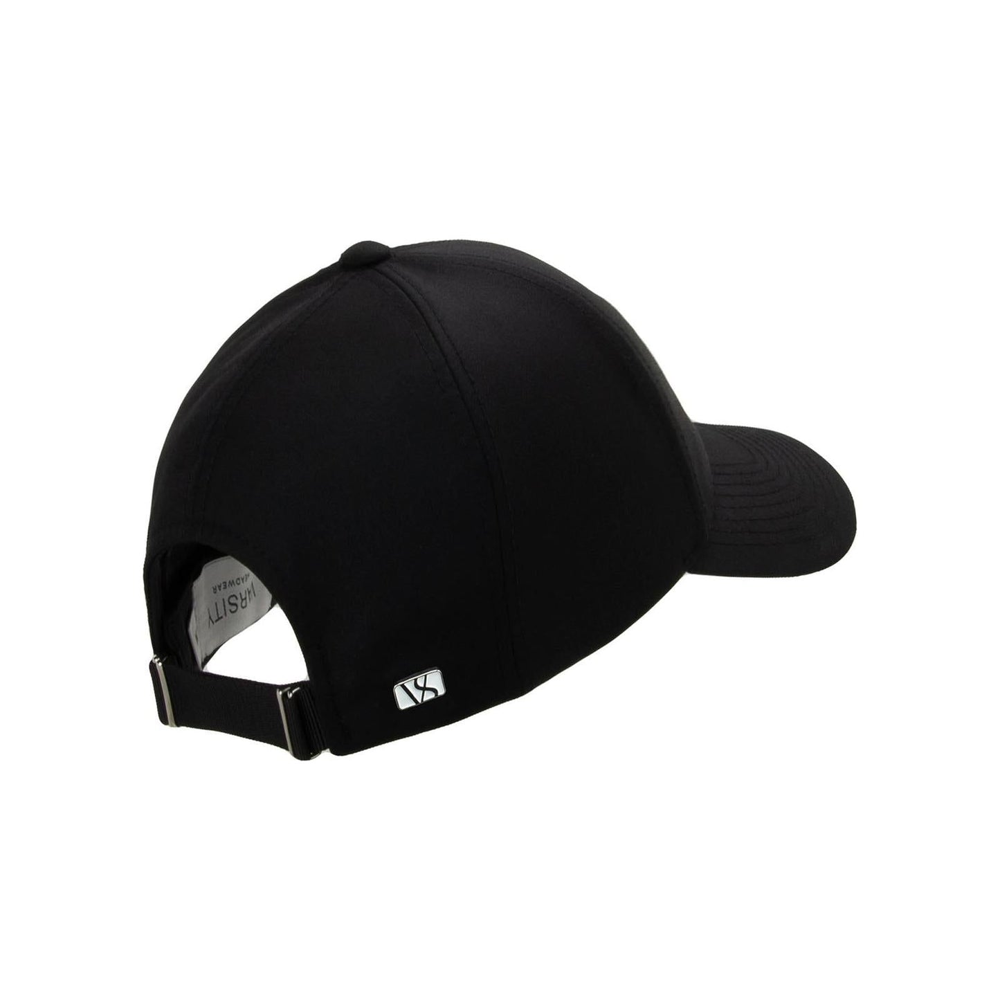 Varsity Headwear Baseball Cap Wool Tech Cap, Black