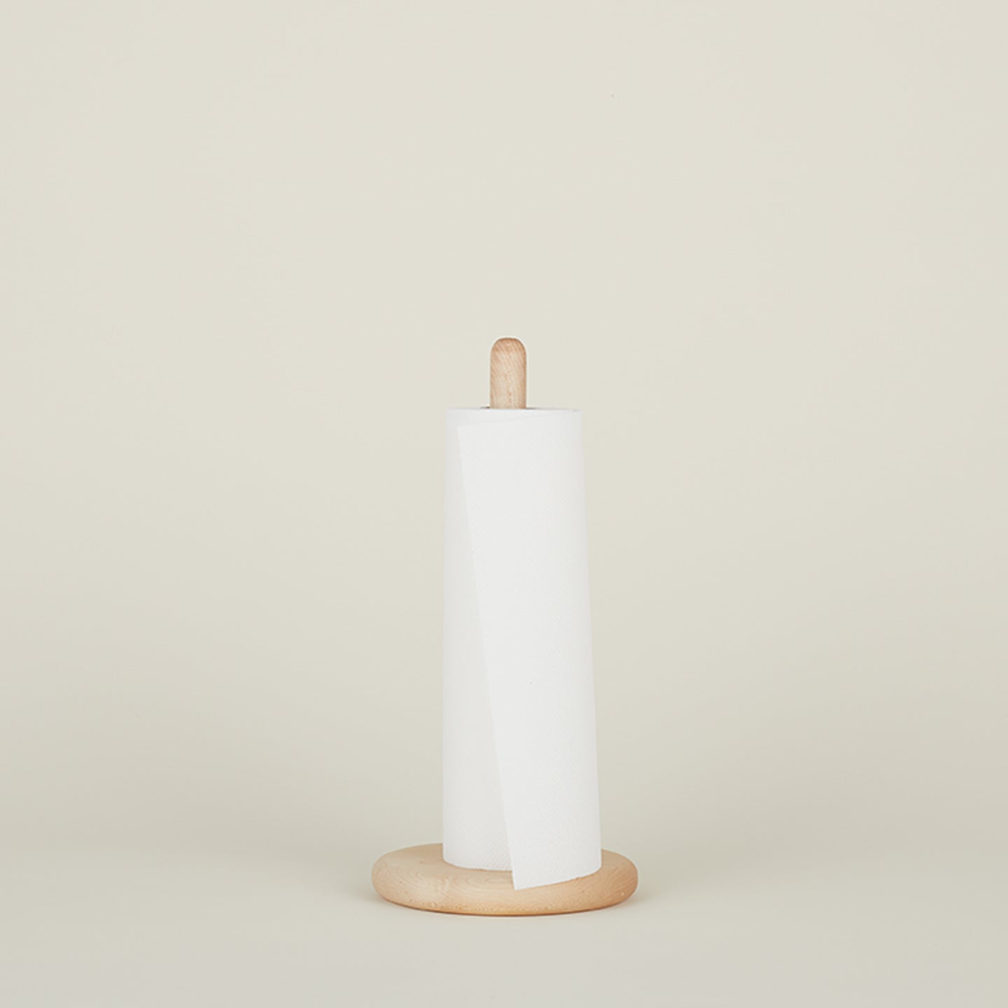 Simple Wood Paper Towel Holder, Wood - Hawkins