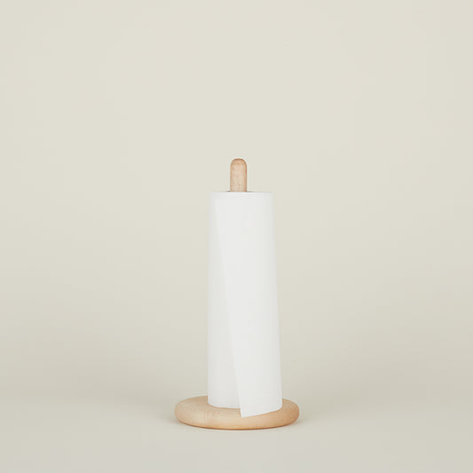 Simple Wood Paper Towel Holder, Wood - Hawkins