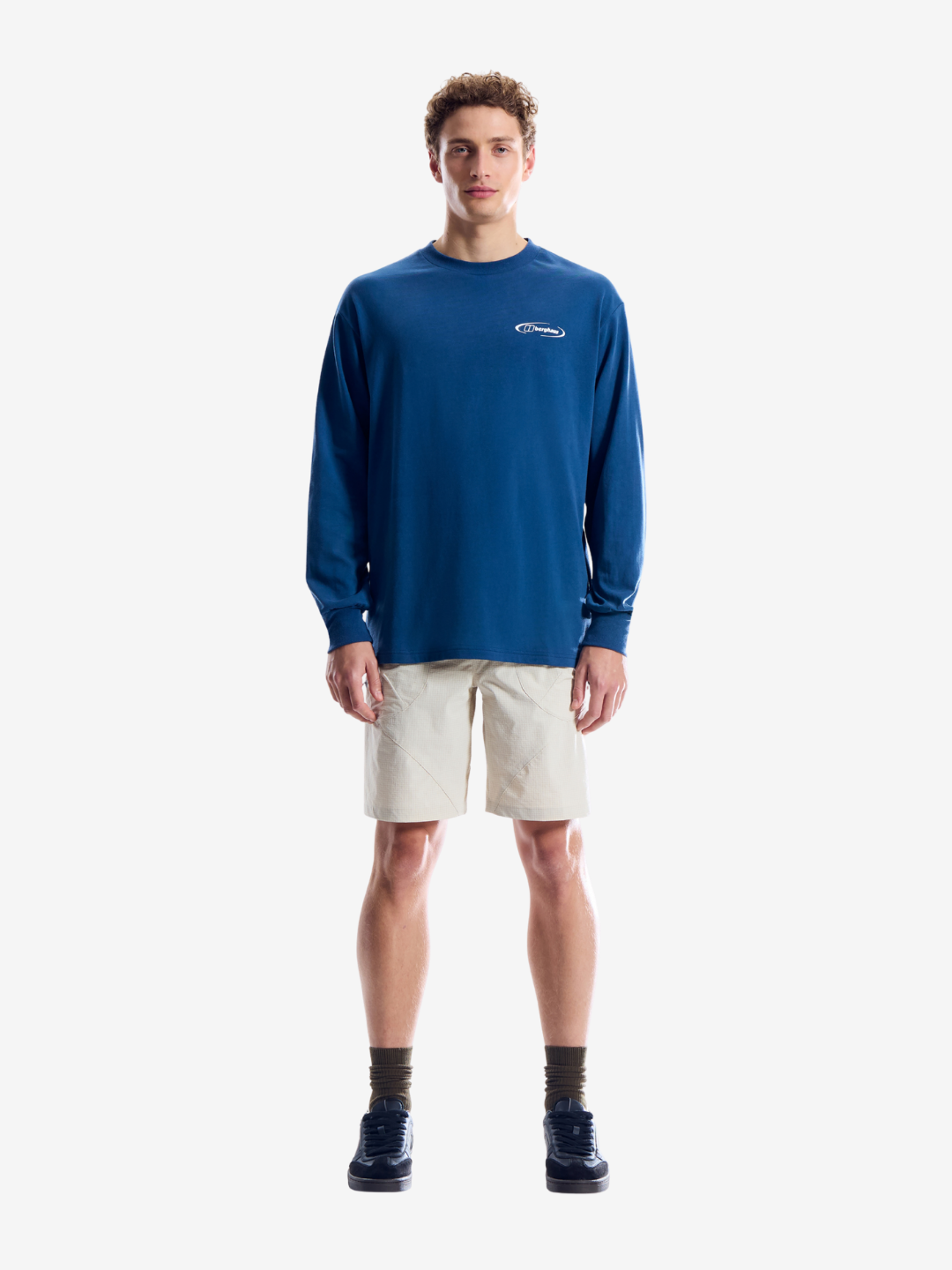 Men's Big Wall Tee - Navy