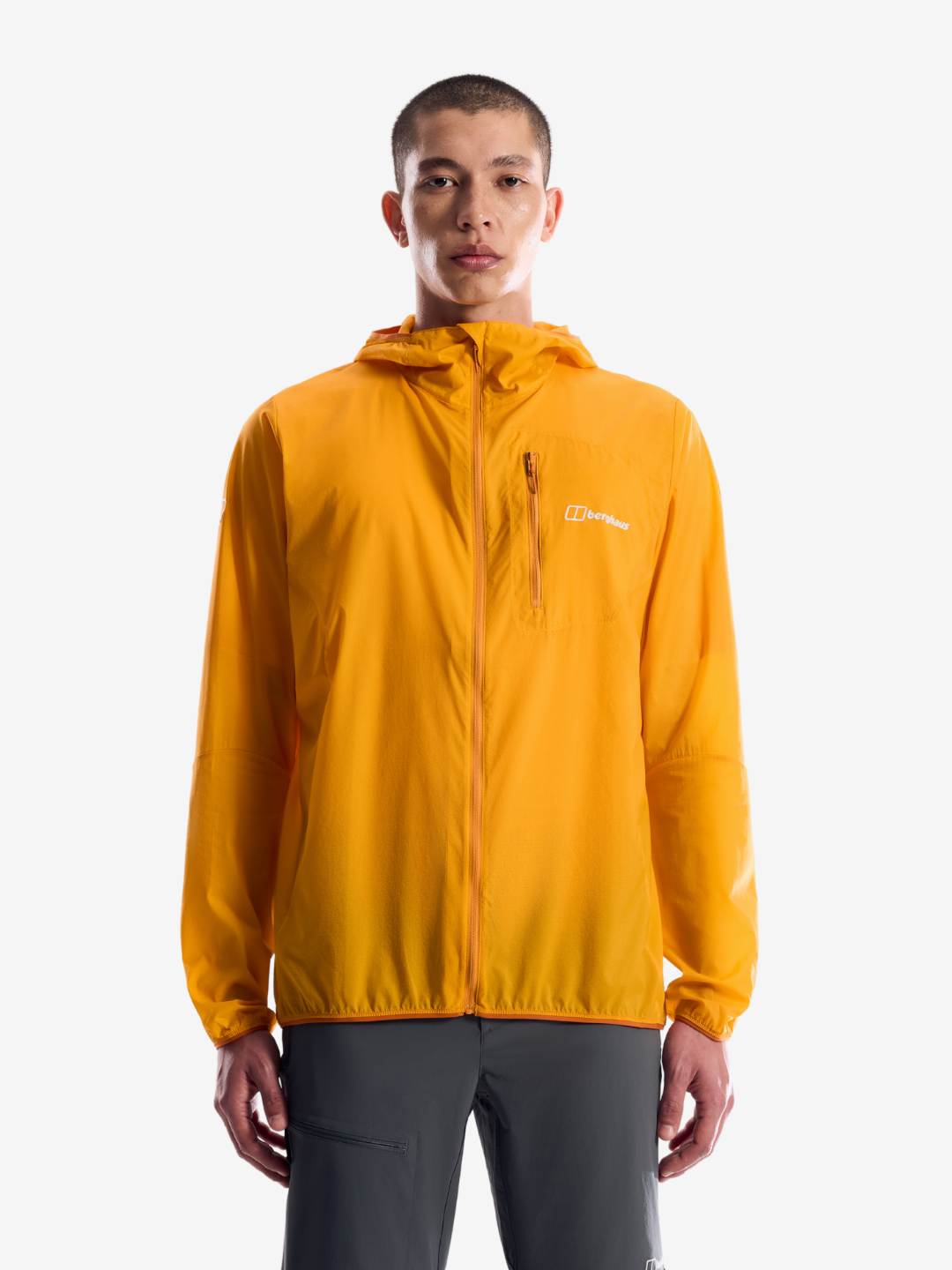 Men's Penower Wind Jacket - Tangerine