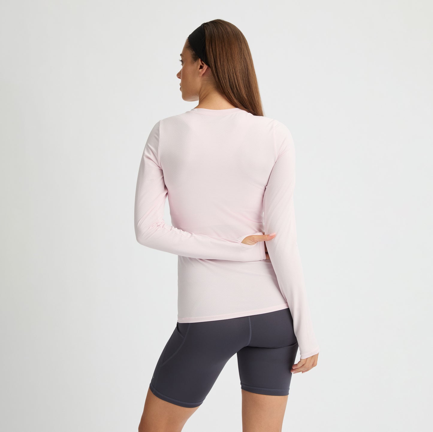 Jacquard Long Sleeve Tee