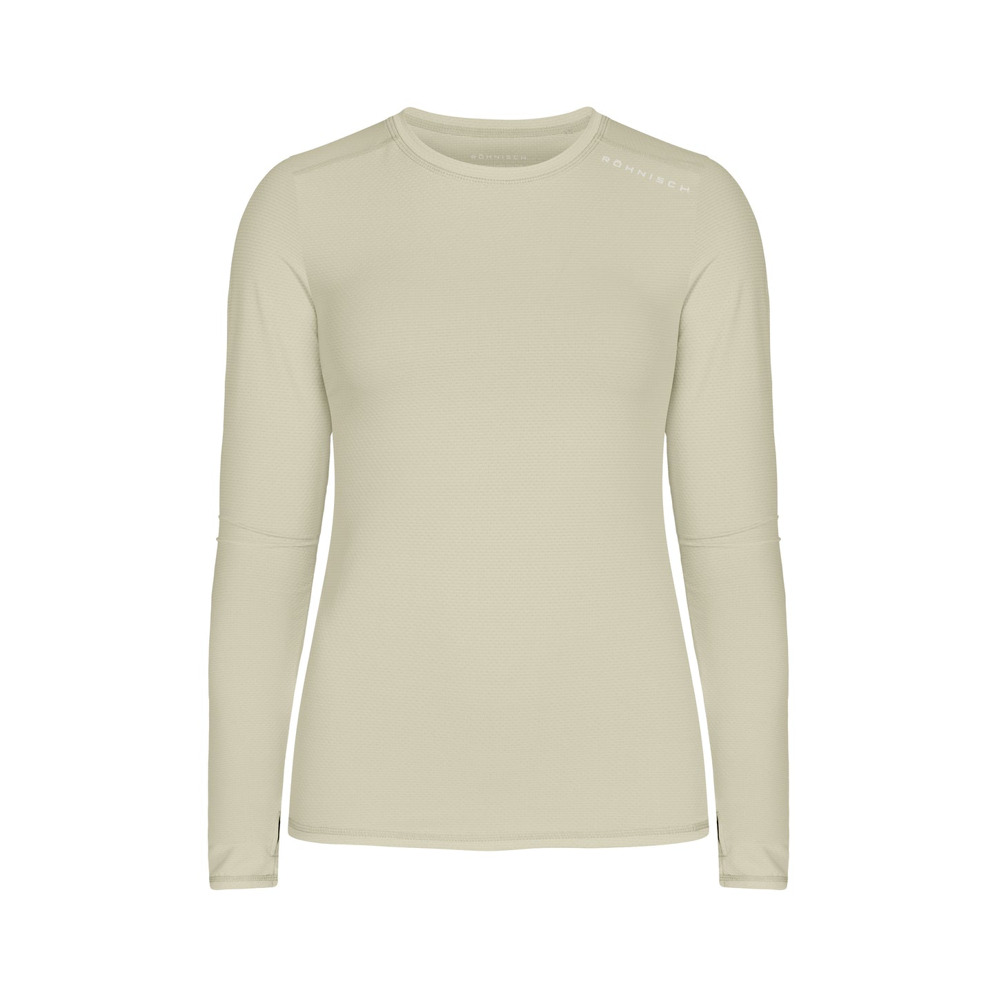 Jacquard Long Sleeve Tee