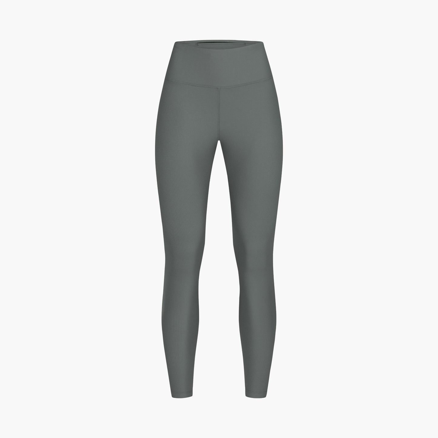 Rohnisch's Ribbed Regular High Waist Tights, made from recycled polyester, are showcased against a plain white background.