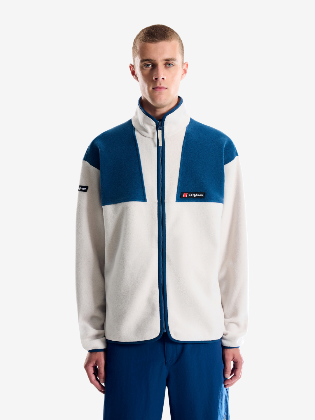 Men's Trango Mountain Fleece - Stone/Hale Navy