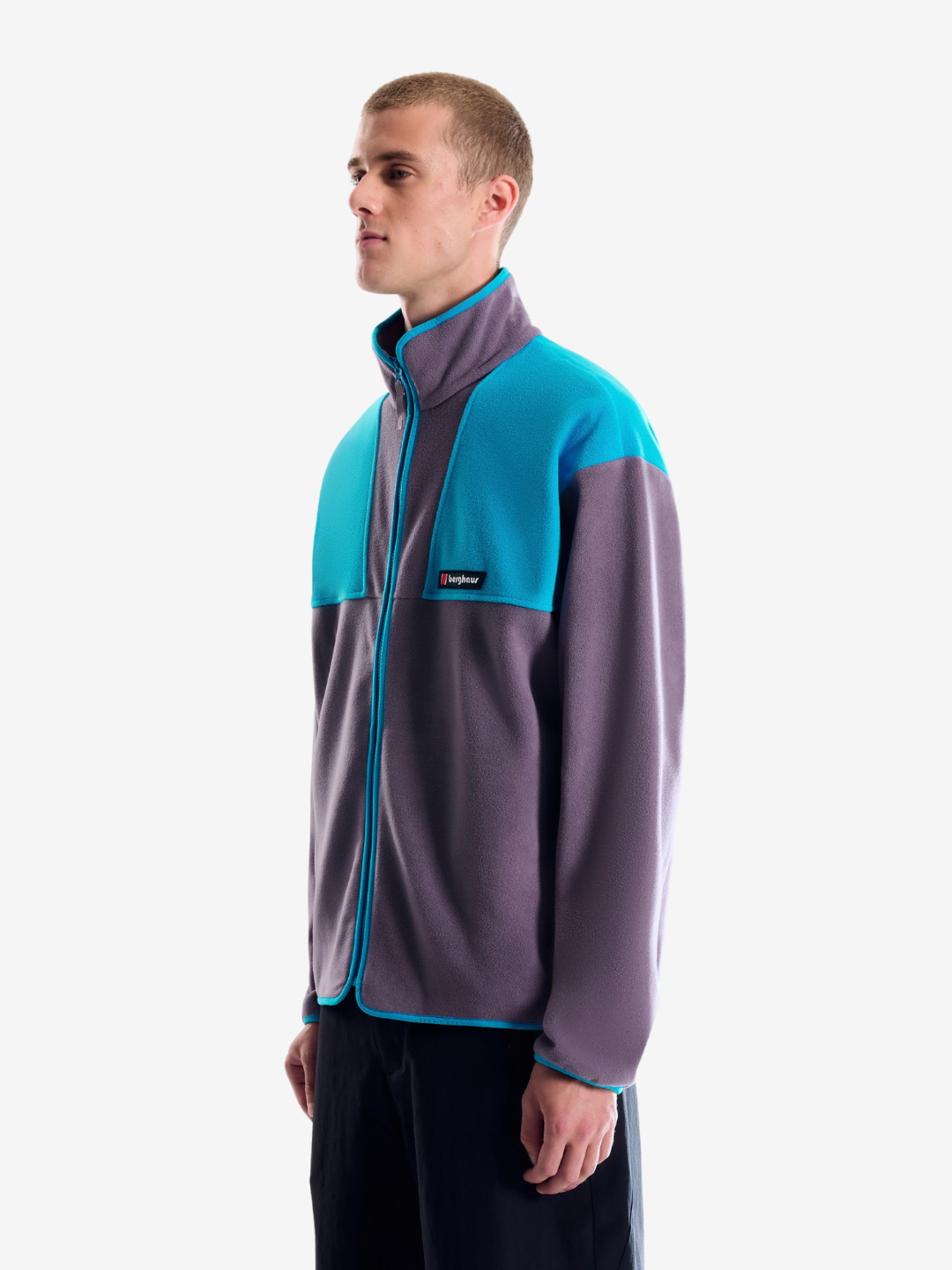 Men's Trango Mountain Fleece - Purple/ Mountain Blue