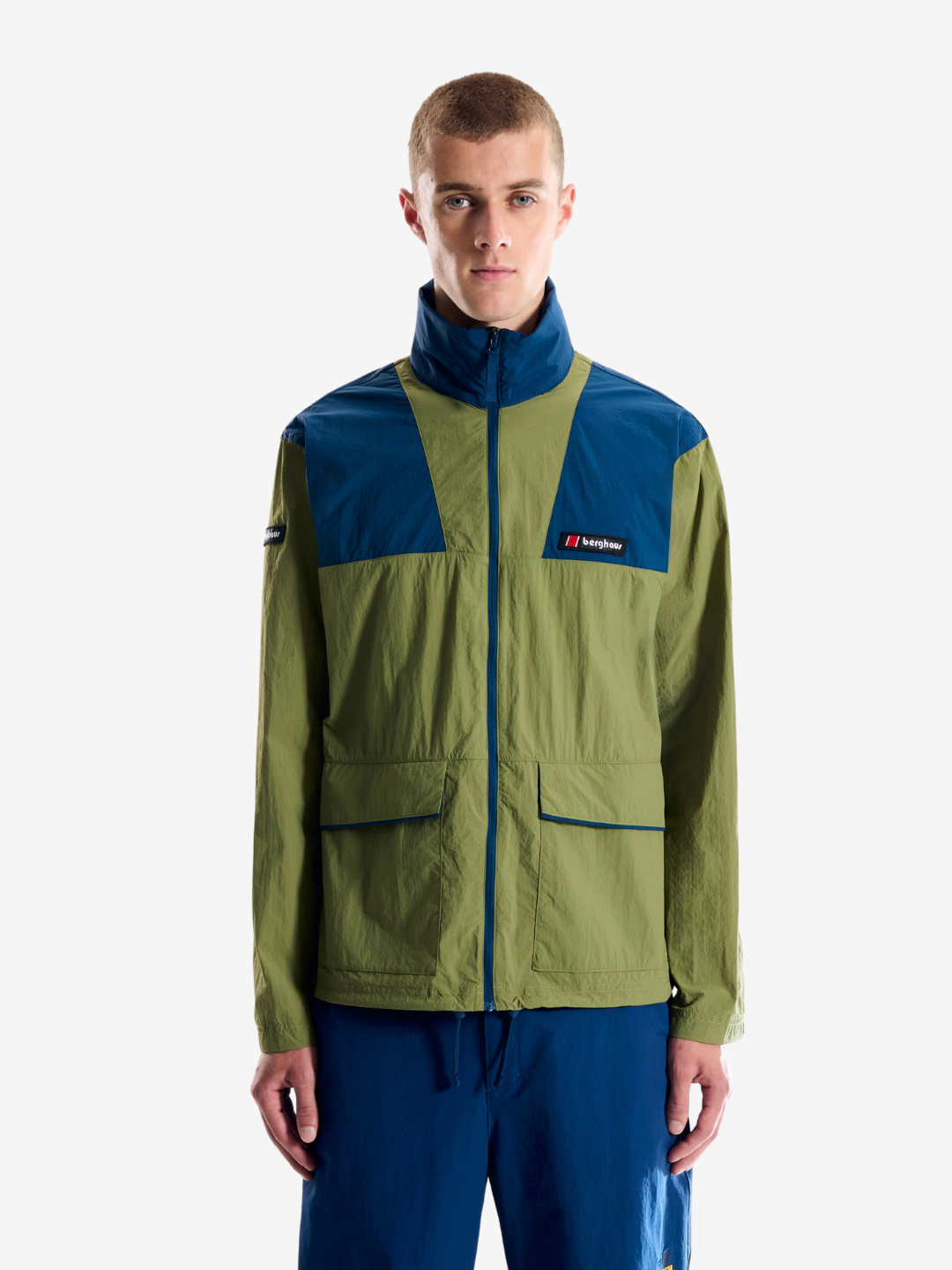 Trango Mountain Windbreaker - Dapple/Hale Navy