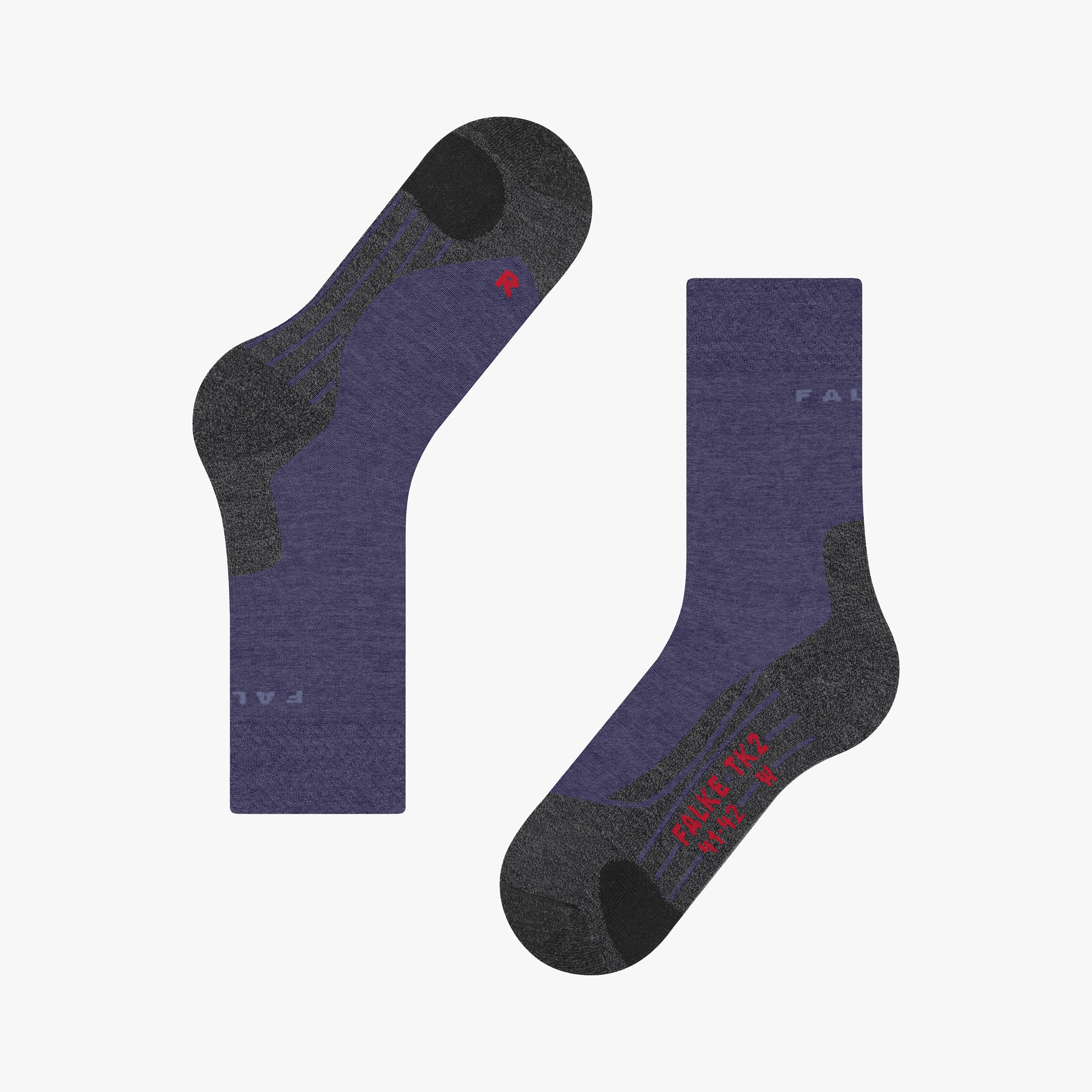 TK2 Explore Melange Women Trekking Sock - Viola