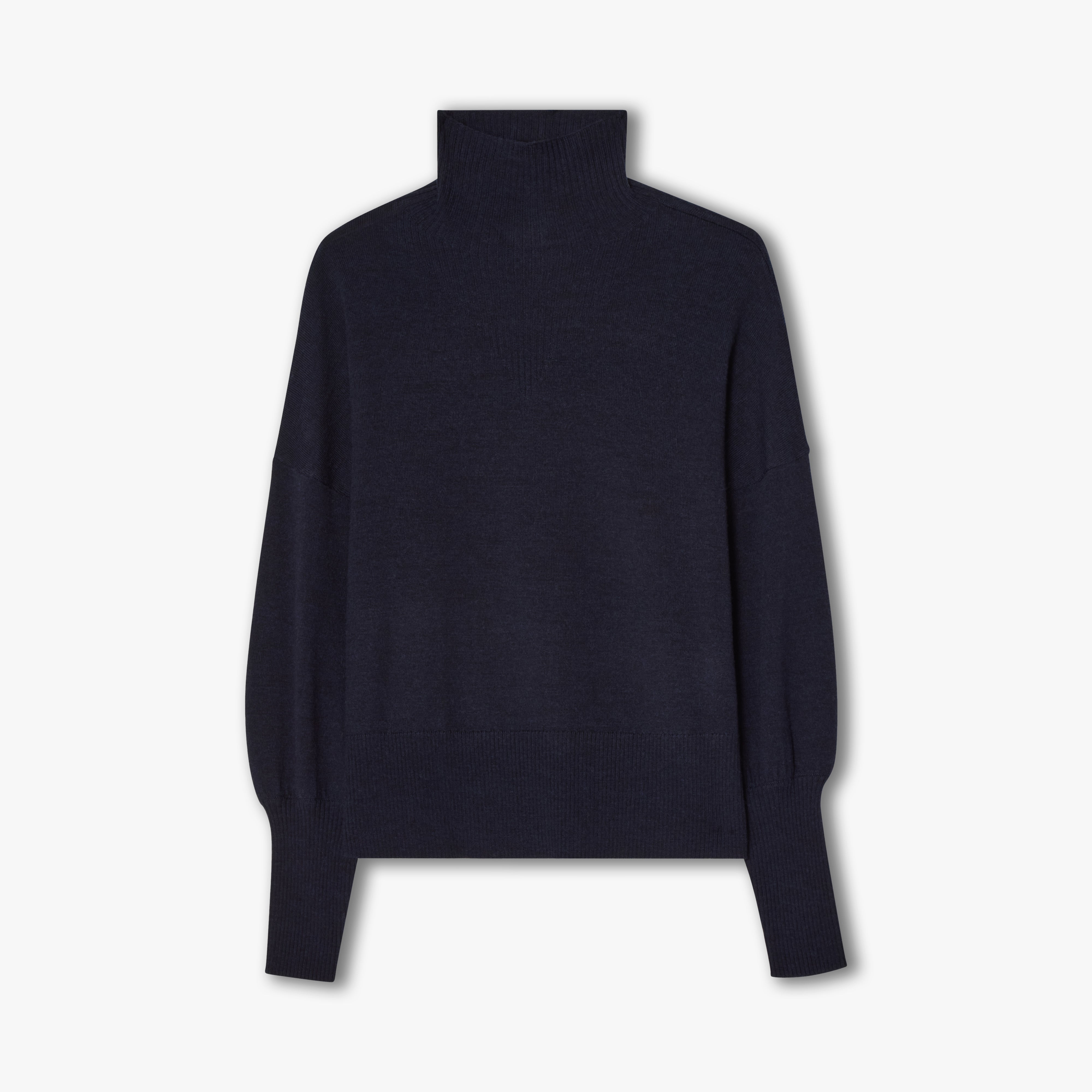 W Geilo Oversized Sweater - Navy Blue