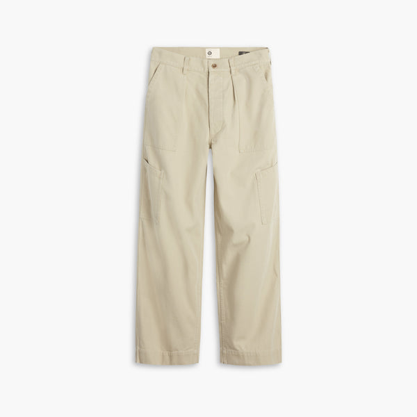 パンツ ULTERIOR UTILITY PANTS SAND BEIGE 3 25ss Louis - Relaxed Fit Belted Tailored Trousers - Beige